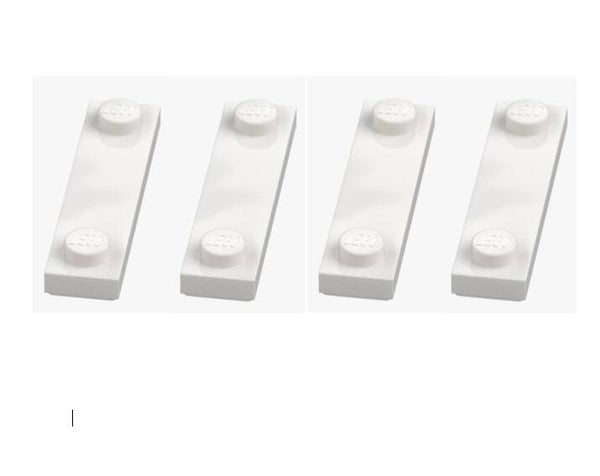 LEGO 4x Platte 1x4 mit 2 Noppen Weiß 41740 6249091 White Plate 2 Knobs Neu