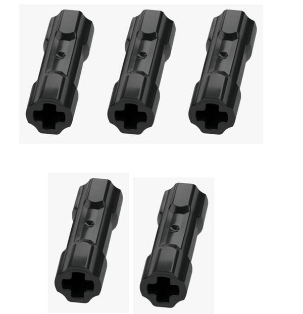 LEGO® Technic 5x Achsverbinder 3L Schwarz 42195 6286381 Verbinder Achse NEU