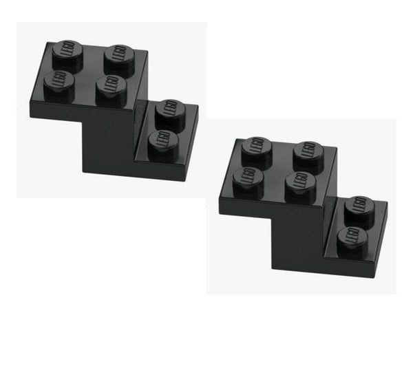 LEGO 2x Winkelträger 2x3 Schwarz 73562 6395375 Bracket Winkel Neu Black 2X3X1