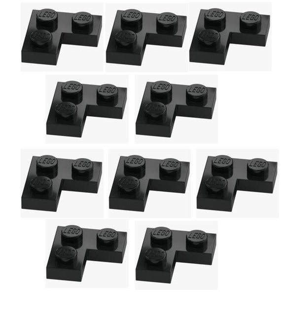 LEGO 10x Eckplatte 2x2 Schwarz 2420 242026 Eckplatte Black Corner Plate NEU