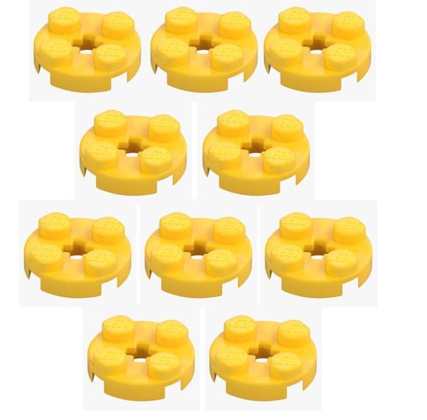 LEGO® 10x Rundplatte 2x2 Gelb Bright Yellow 4032 403224 Neu Round Plate