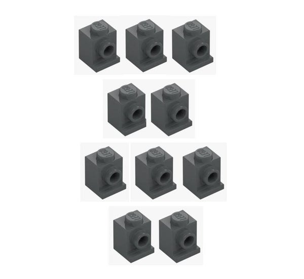 LEGO 10x Konverterstein 1x1 Dunkelgrau 4070 Angular 4211044 Dark Stone Grey
