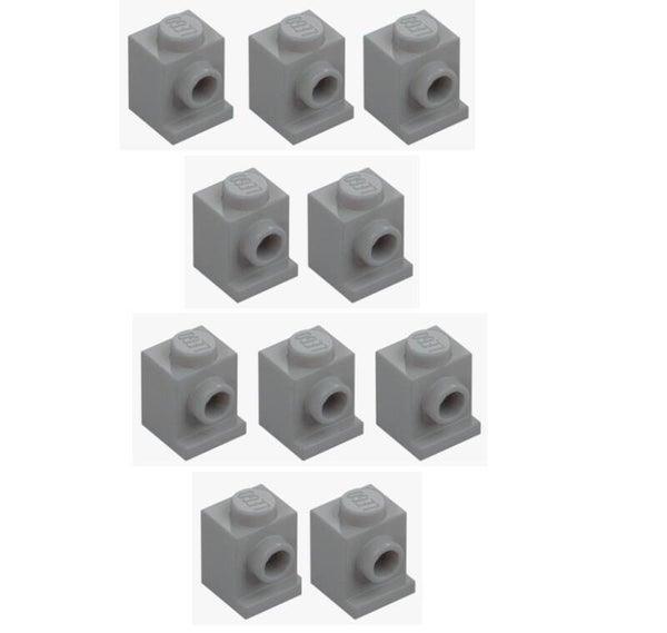 LEGO® 10x Konverterstein 1x1 Hellgrau 4070 Winkelstein 4211476 Medium Stone Grey