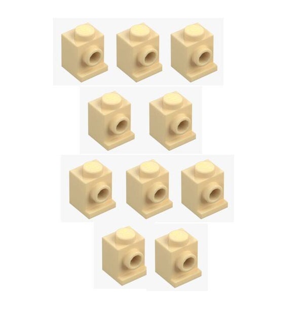 LEGO® 10x Konverterstein 1x1 Beige Brick Yellow 4070 SNOT 4118793 Neu Tan