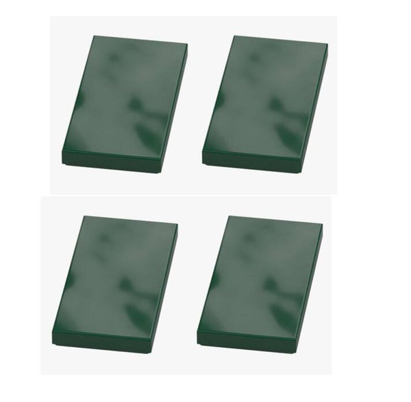 LEGO® 4x Fliese 2x4 Dunkelgrün Earth Green Dark Green 87079 6440430 Neu