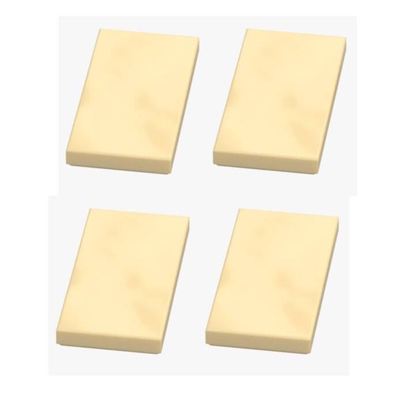 LEGO® 4x Fliese 2x4 Hellbeige Brick Yellow 87079 6122047 Neu Flat Tile Tan