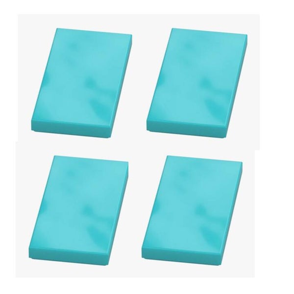 LEGO® 4x Fliese 2x4 Hellblau Medium Azur 87079 6097042 glatte Fliesen NEU
