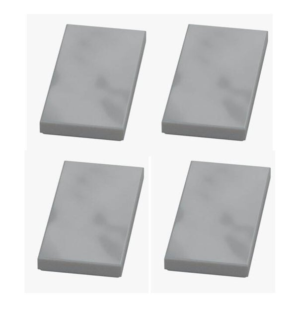 LEGO® 4x Fliese 2x4 Hellgrau Medium Stone Grey 87079 4560183 Flat Tile Neu