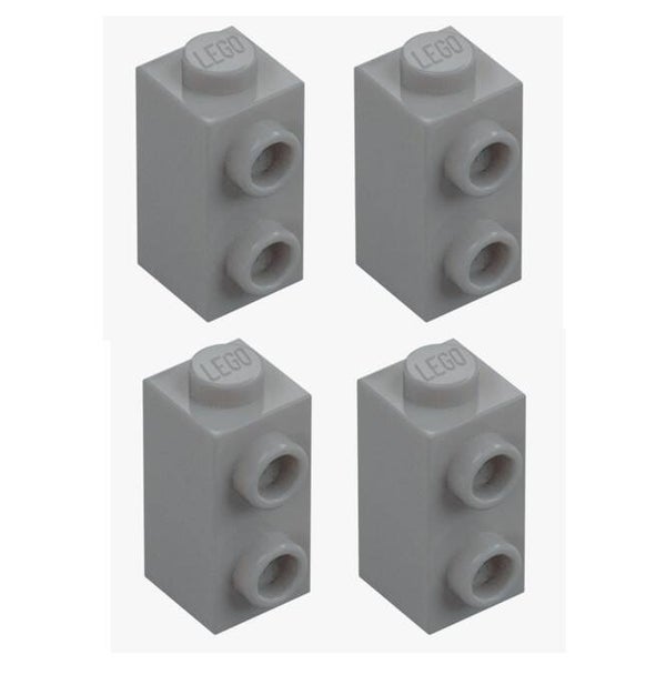 LEGO® 4x Konverter Stein 1x1x1 2/3 Hellgrau 32952 6225242 SNOT Baustein