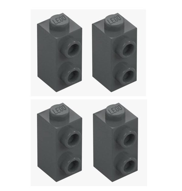 LEGO® 4x Konverter Stein 1x1x1 2/3 Dunkelgrau 32952 6228923 SNOT Baustein