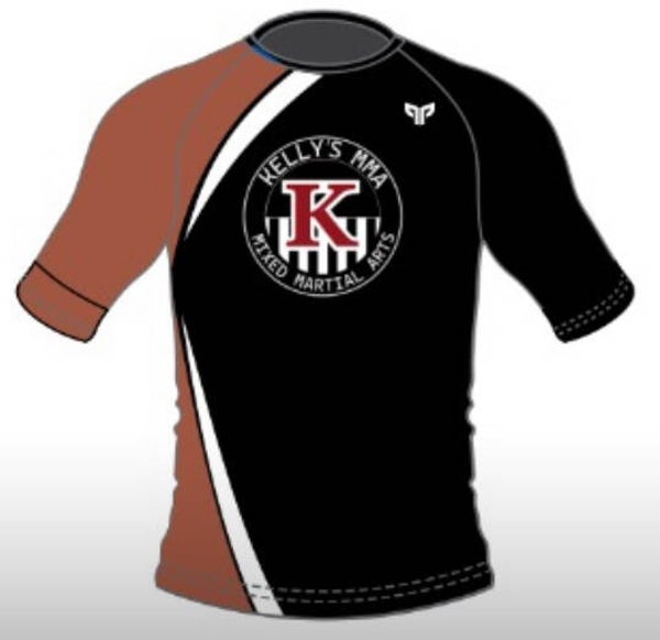 BJJ Ranked Rashguard - Brown