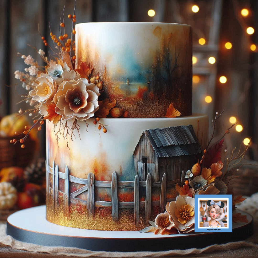 Magical Fall Cake Design with AI Joy and Recipes