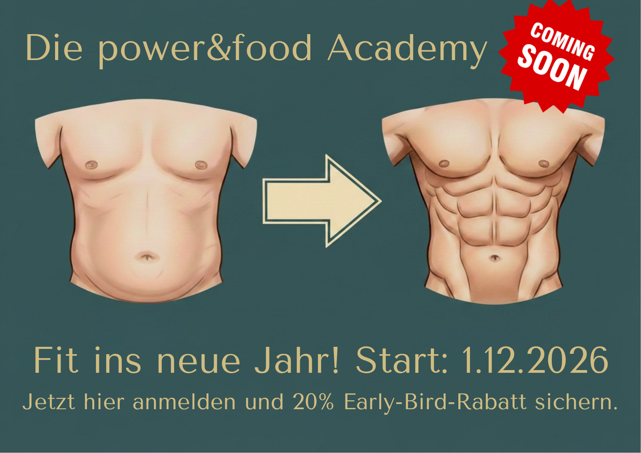 power&food Academy - Start 1.12.2026