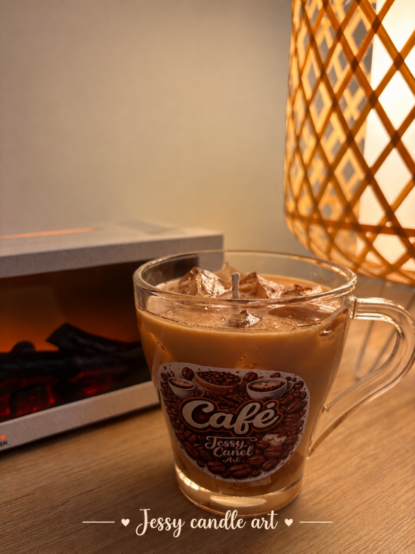 Vela de Café con Hielo