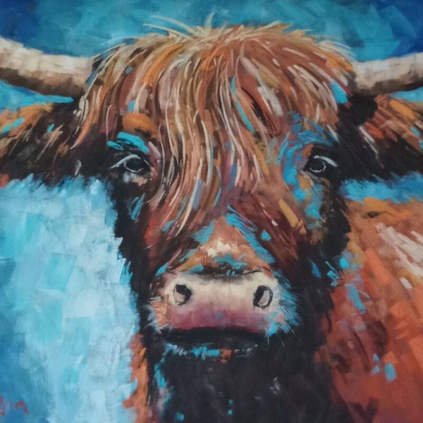 Giclée Limited Edition – Highlander – 30x30cm