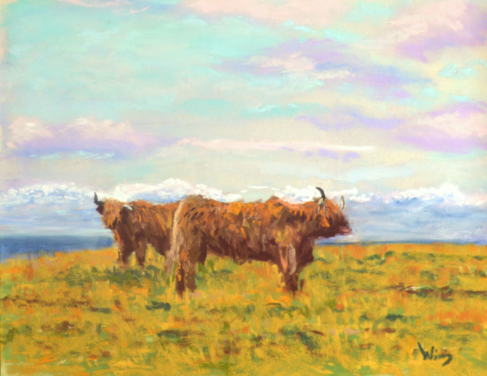 Highlanders on Lundy Island