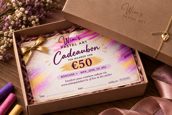 Bronzen Cadeaubox – €50 – De Creatieve Pastel-Introductie