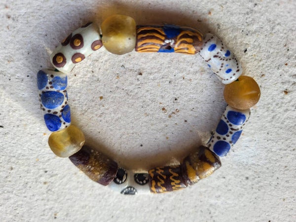 Armband met glaskralen