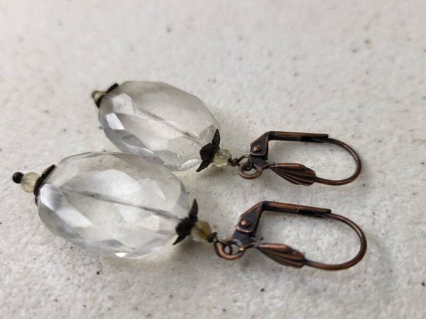 Bergkristal facet vintage