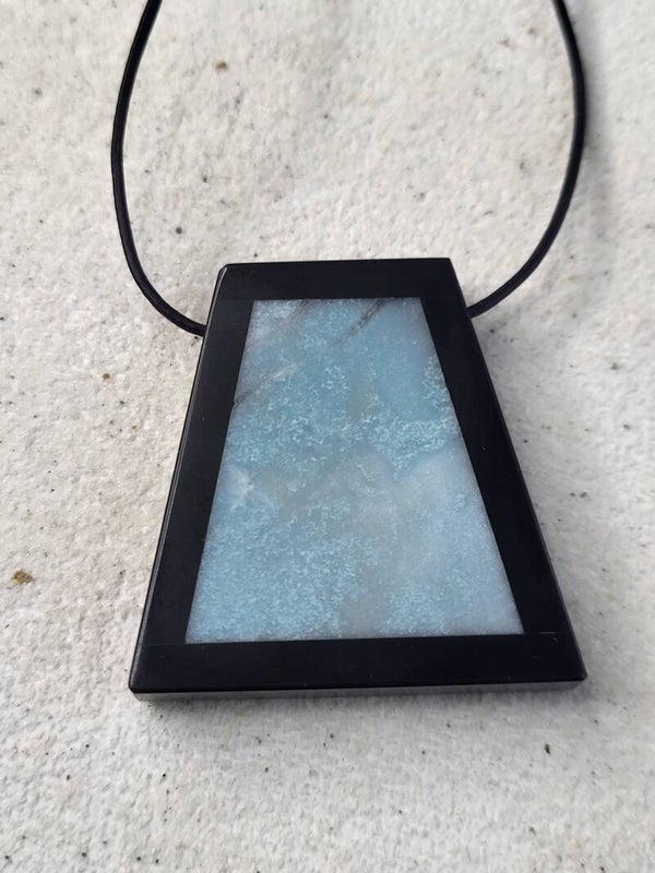 Amazoniet en obsidiaan