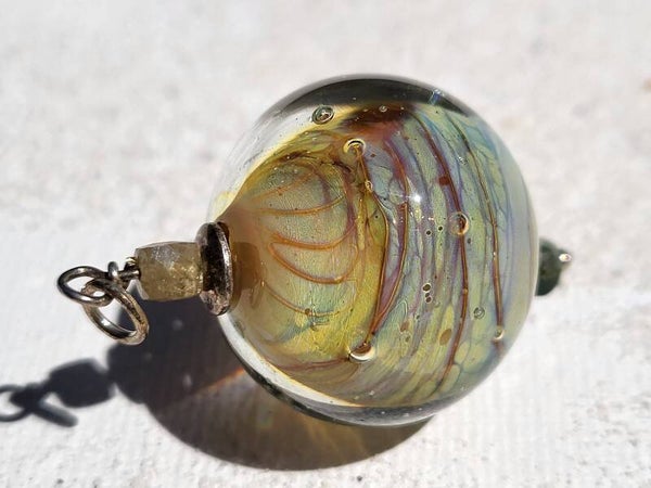 Water toermalijn glashanger