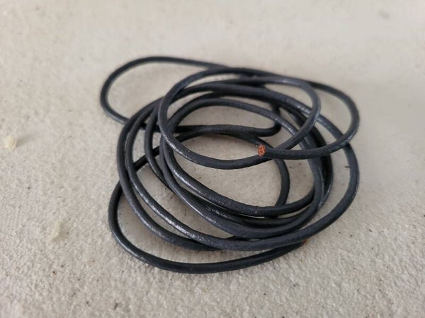 Lederen veter 2mm