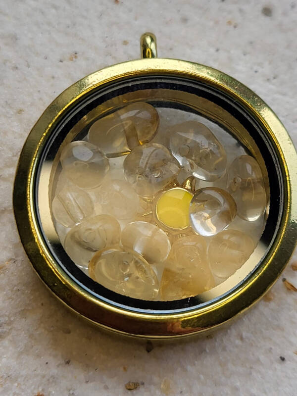 Citiren in floating charm hanger