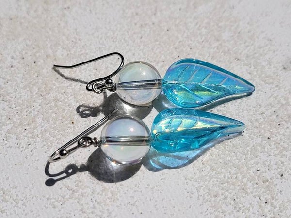 Angel aura oorbellen