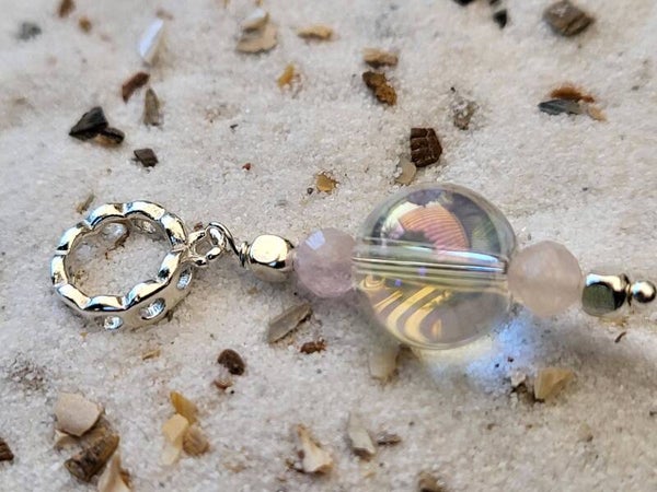 Angel aura kwarts met morganiet