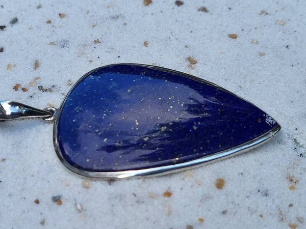 Lapis lazuli hanger