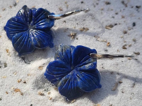 Lapis lazuli bloemen