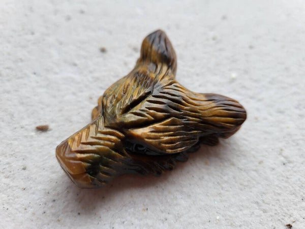 Wolf hanger tijgeroog