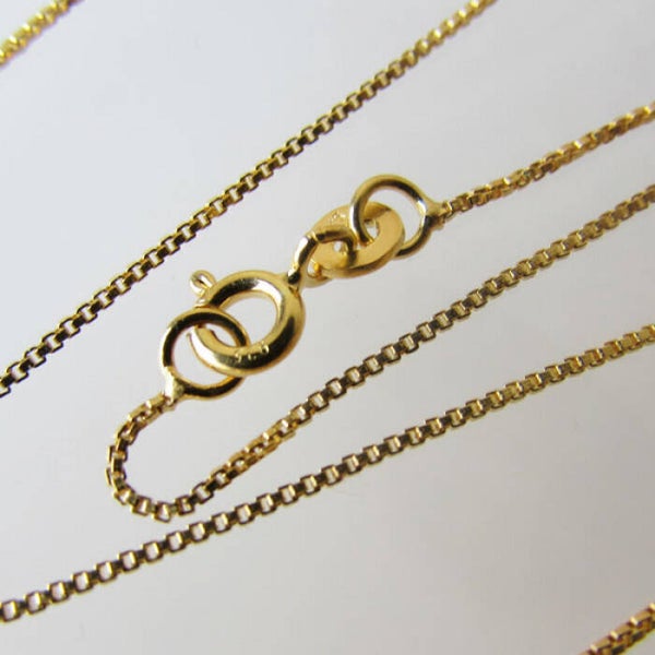 Veneziaanse vermeil kettting