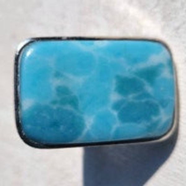 Larimar ring