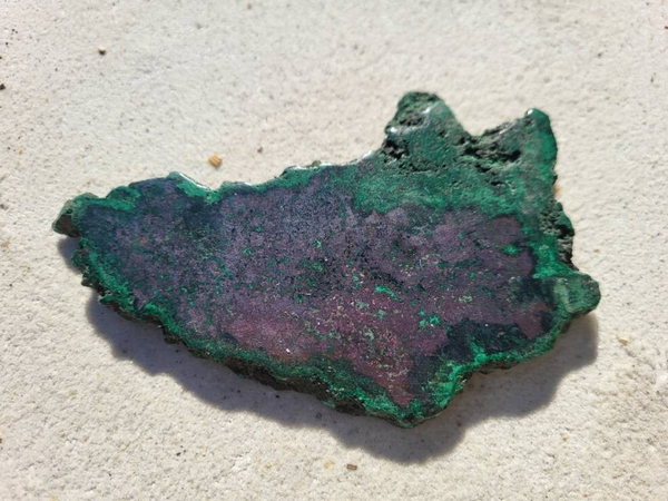 malachiet met hematiet