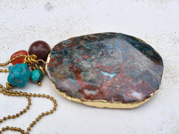 Rhyoliet, versteend hout, carneool