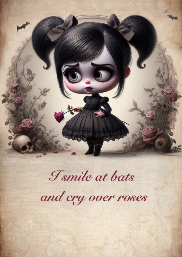 Card: I smile at bats