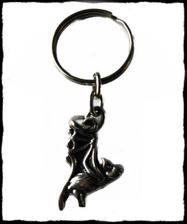 Keychain flying bat