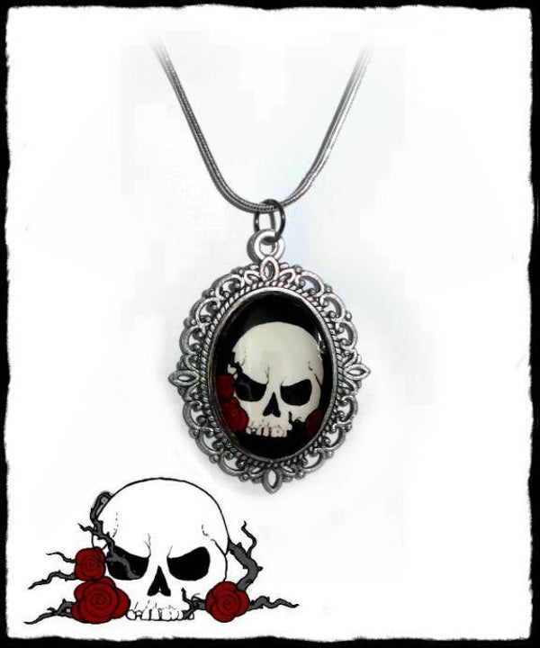 Necklace Evil skull
