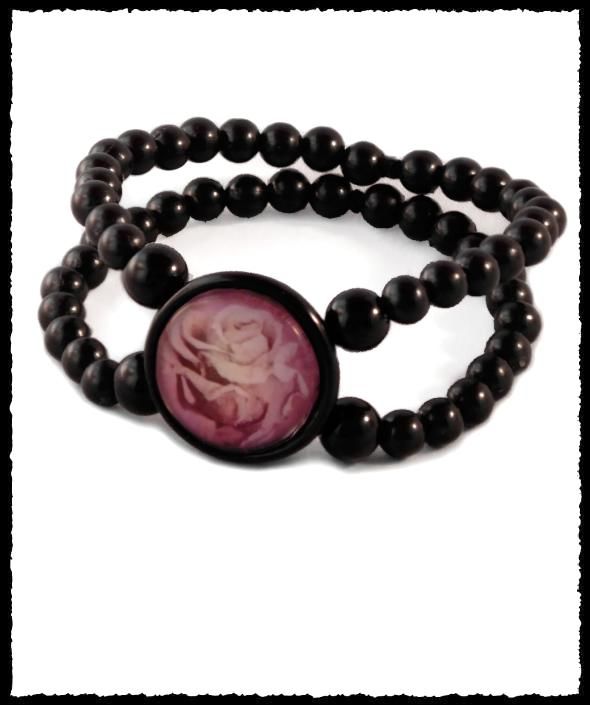 Bracelet small Pink rose