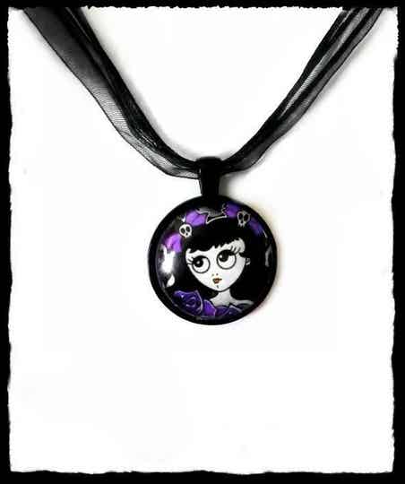 Necklace round Rosie