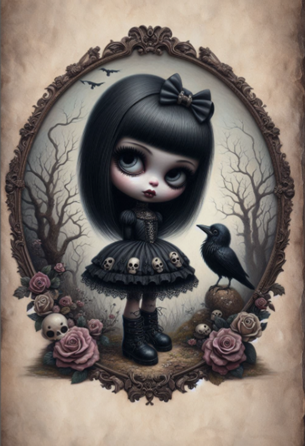 Card: Where crows carry secrets