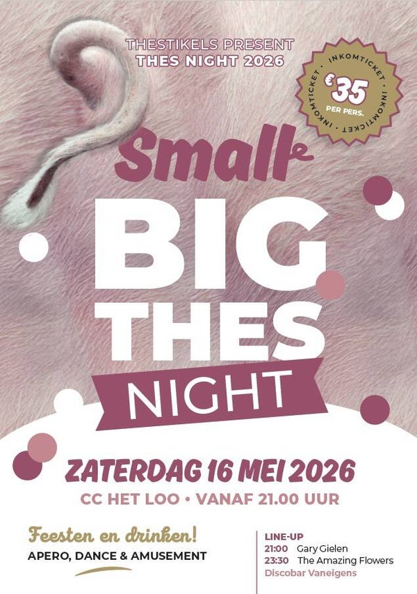 SMALL BIG THES NIGHT / 1 pers / Doors 21:00