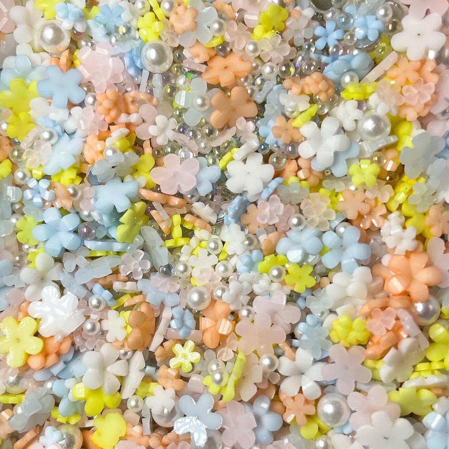 Blumen-Perlen Mix