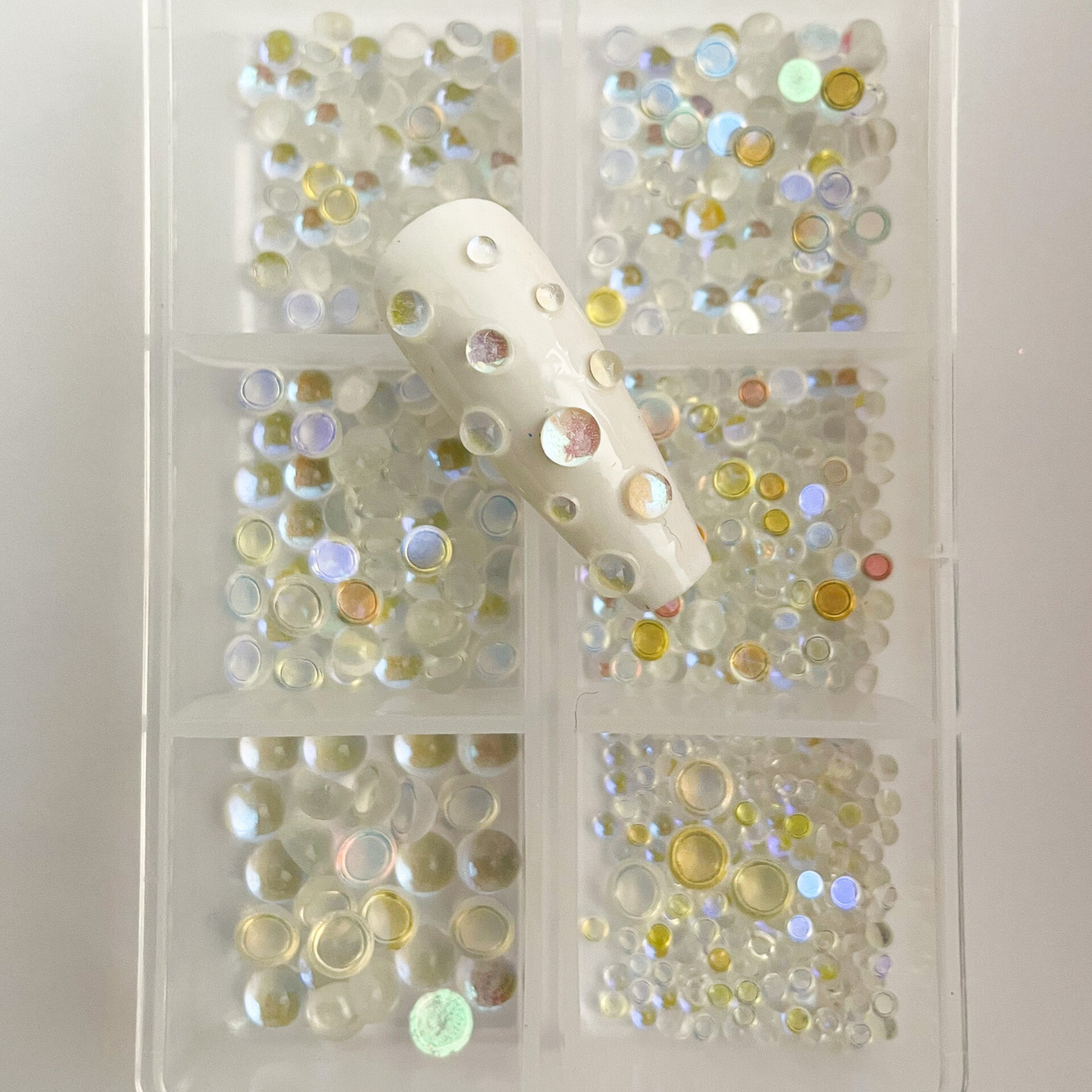 Glass Perlen - Irisierend