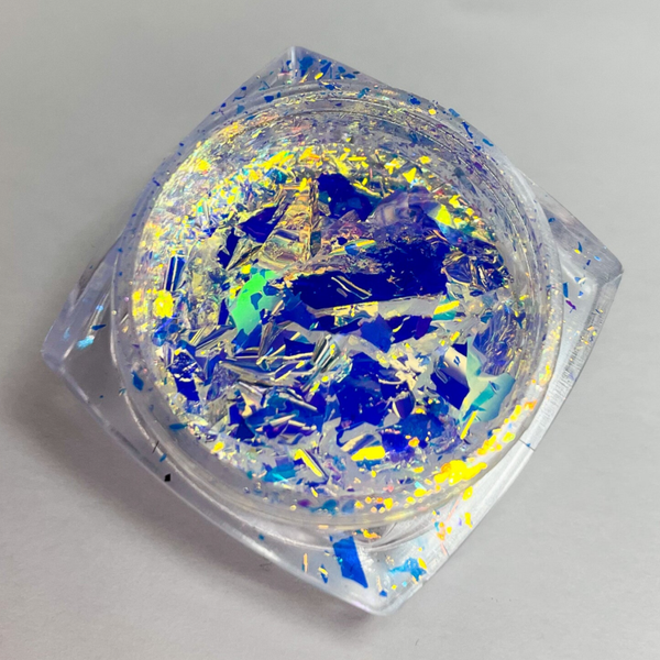 Aurora Flakes - irisierend Gold