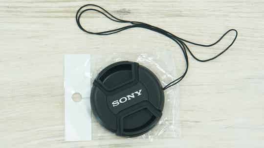 Lensdop logo Sony 40.5mm, 49mm, 55mm, 62mm