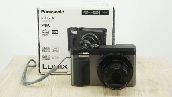 Panasonic Lumix DC-TZ90 Super compact camera, 4k film, 20mp, wifi en garantie!