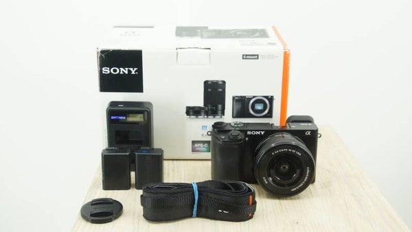 Sony a6000 systeemcamera, compleet, nette staat, garantie!