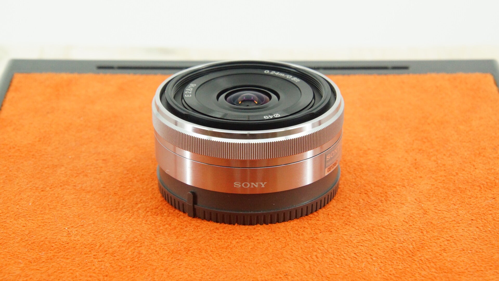 sony 16mm 2.8 sel pancake lens E-mount, zeer netjes met garantie!